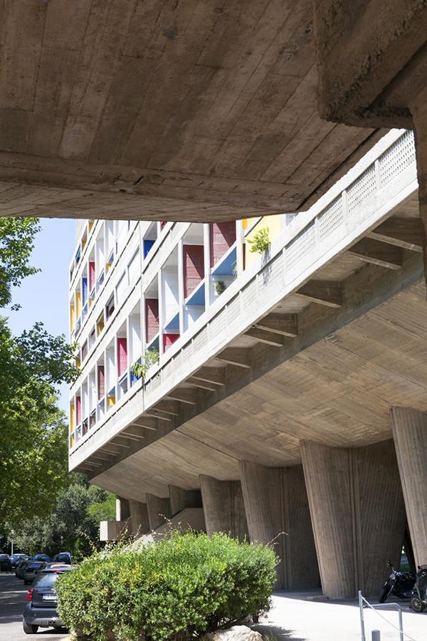 Cite Radieuse - Le Corbusier Marsiglia Esterno foto